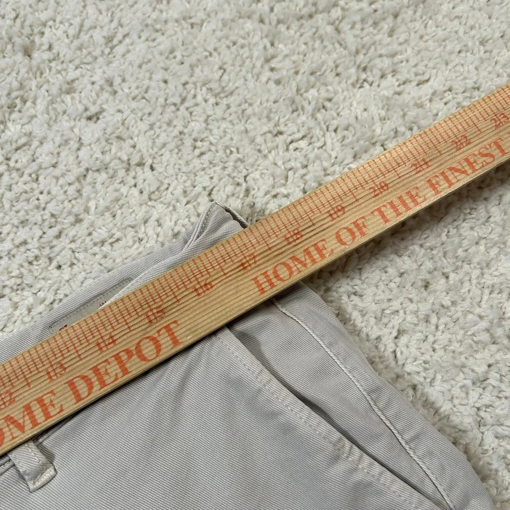 Faherty Coastline Premium Chino 34x32 Fits 34X30 Tan Tailored Fit Organic Cotton